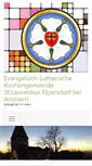 Mobile Screenshot of laurentius-elpersdorf.de